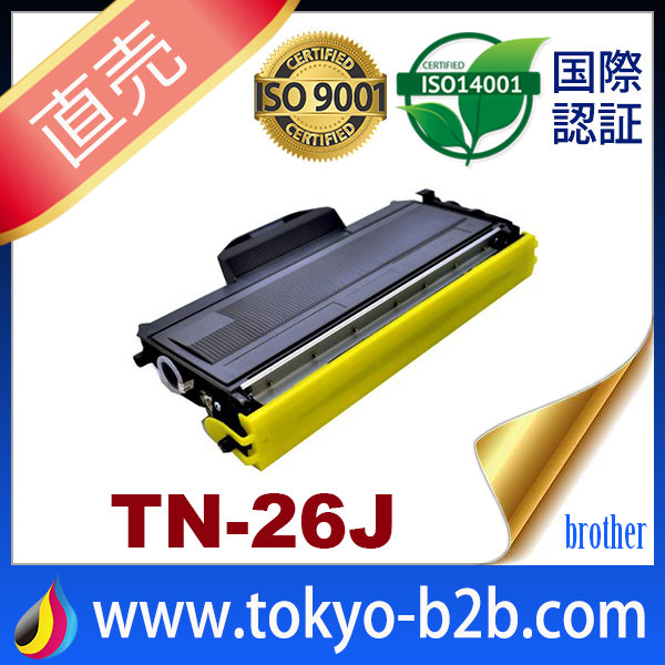 トナー :: Brother（モノクロ印刷） :: 【汎 用トナー 】 BROTHER TN-26J ( TN26J ) トナーカートリッジ